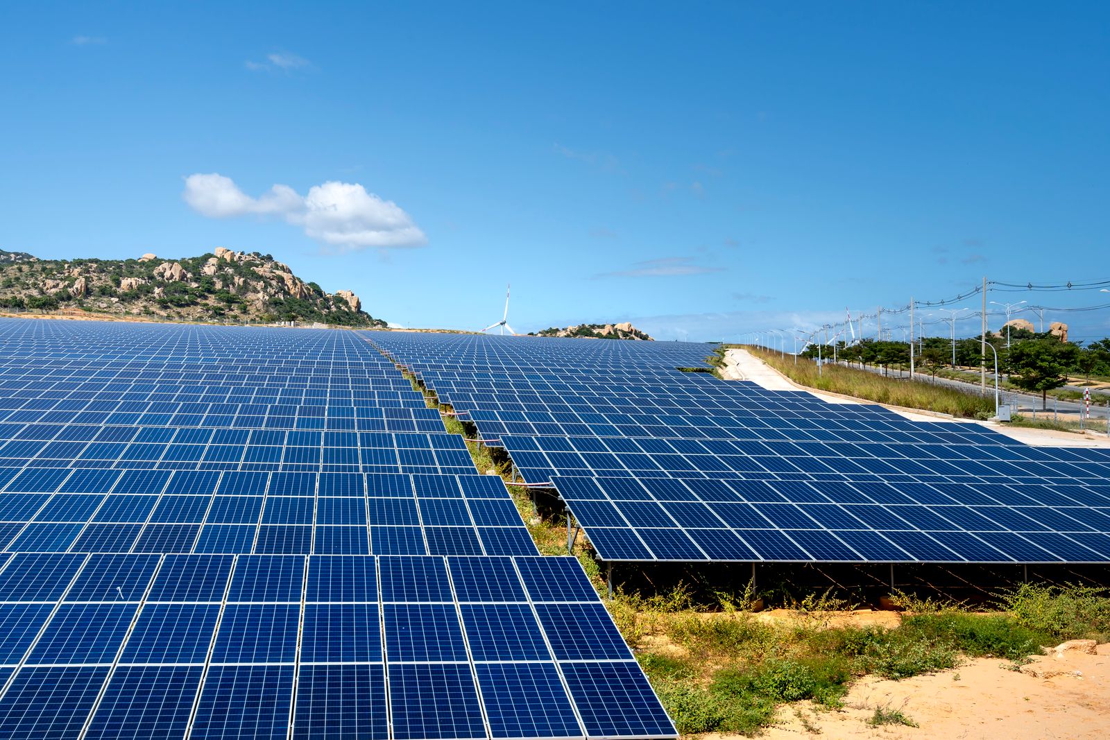 Solar generation array